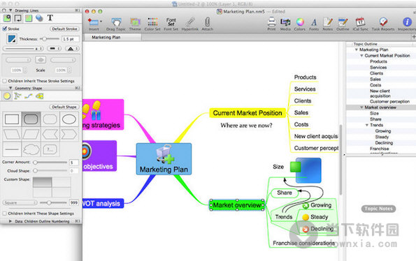 思維導(dǎo)圖軟件mac版